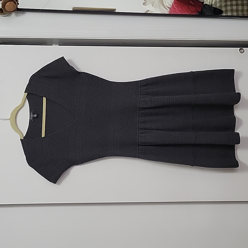 Grey Cashmere Dress